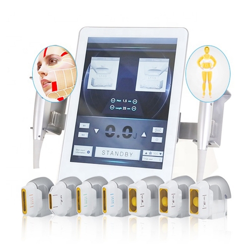 7D Focused Ultrasound Hifu Machine With 7 Cartridges Anti-aging Beauty Machine