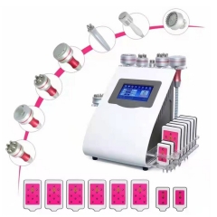 Yumind New Arrival SPA 9 in 1 Slimming Laser Cavitation RF Ultrasonic Weight Loss Cellulite Reduce Machine