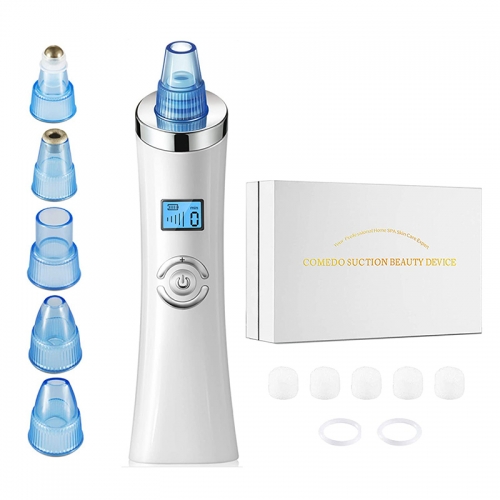 6 Head Pore Cleanser Electric Suction Vacuum Facial Comedo Acne Remover Extractor Tool kit Blackhead Remover Beauty Instrument
