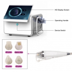 Microneedle RF Skin Tightening Face Lifting Machine Fractional Radio Frequency Micro Needle Machine