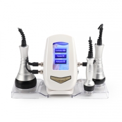 Professional Body Slimming Cavitation Ultrasonic Skin Rejuvenation Beauty Machine 3-in-1 RF Skin Tighten Anti-wrinkle