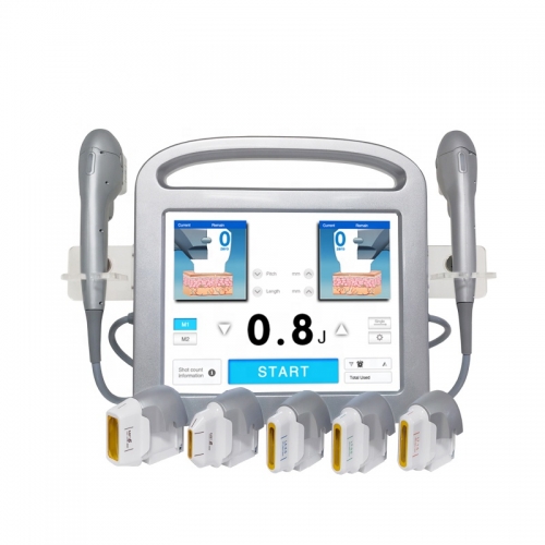 Portable 20000 / 30000 shots Anti-aging ultrasound hifu face lift ultramage 7D HIFU Machine For Wrinkle Removal