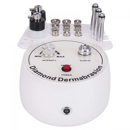 Factory Price 3 in 1 Diamond Dermabrasion With Sprayer And Glass Cup Suction Skin Rejuvenation Exfoliating Beauty Equipment