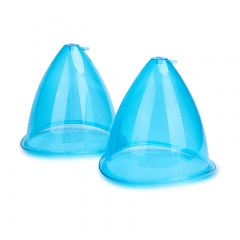 1800ml 21cm Diameter Big Size Buttock Cupping Breast Enhancer Vacuum Suction Cups Blue White Cup