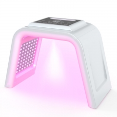 Newest LED Facial Mask 7 Colors Light PDT Nano Steaming Spray Spectrometer PDT Photon Rejuvenation Mask For Skin Acne Treatment And Skin Moisturizing