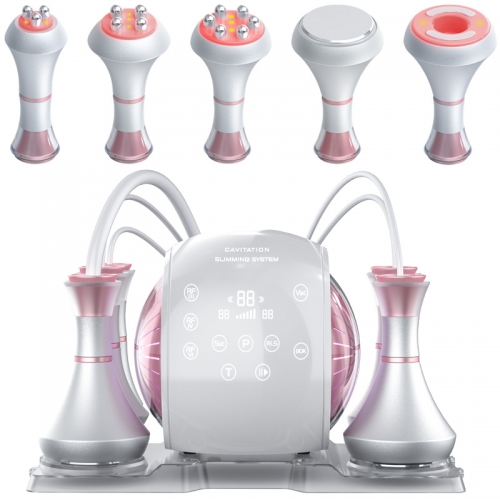 New 6 In 1 Rf 80k Radio Frequency Skin Tightening Body Slimming Vacuum