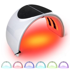 Folded Multicolor 7 Lights Spectrometer LED Lamp Beauty Mask Whitening Brightening Skin Photon Skin Beauty Instrument