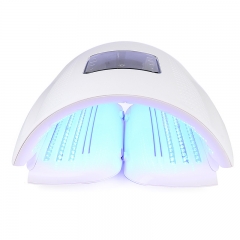 SPA Whitening Cabinet Folding Led Spectrometer Photodynamic PDT 4 Colors Light LED Facial Mask Beauty Care For Moisturizing Acne Treatment Skin Whitening