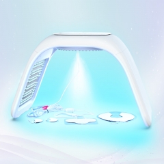 2022 Newest Steaming PDT Photondynamic Therapy 7 Color Lights Led Face Mask For Skin Rejuvenation Skin Tightening