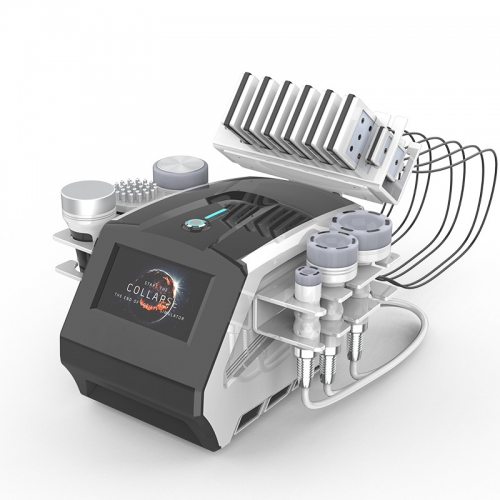 New Arrival 7 in 1 Desktop 80K Cavitation Vacuum 3D Laser Body Carving Instrument Weight Management Beauty Salon Beauty Instrument