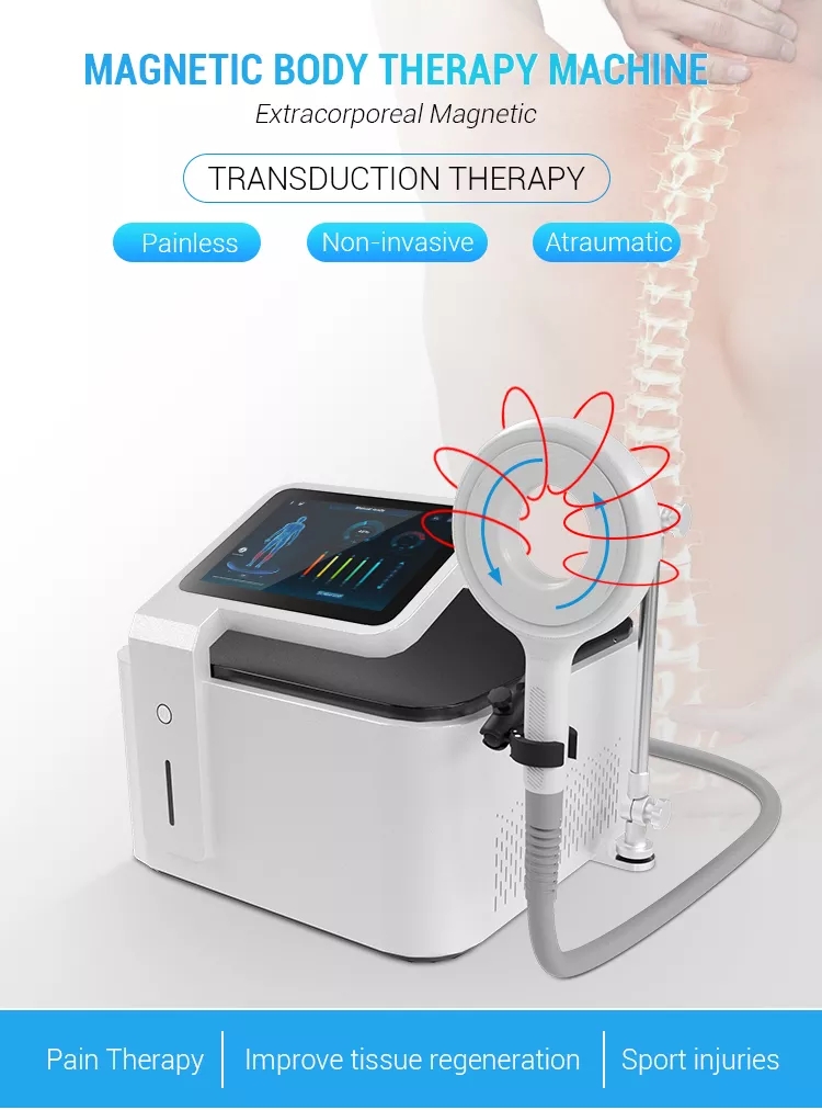 New arrival Magnetic Therapy Device Physical Therapy Equipments pain relief electromagnetic magnetic super transduction device