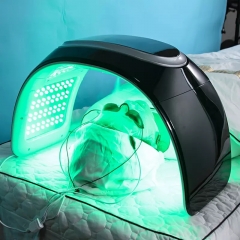 China Manufacturer Tri-folding Led Facial Face Lifting PDT Light Therapy Machine Device With Cold Spraying For SPA Salon