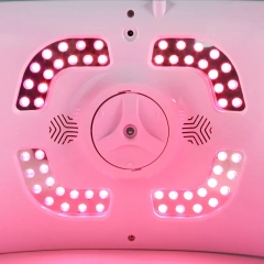 China Manufacturer Tri-folding Led Facial Face Lifting PDT Light Therapy Machine Device With Cold Spraying For SPA Salon