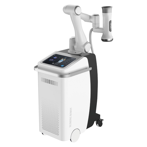 Newest 2 In 1 Robot Sculptor Combine With High Intensity Focused Electromagnetic Energy And Cryo Slimming Machine