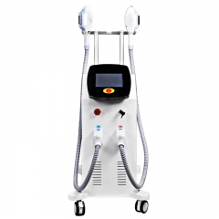 Yumind Dual Handles SR HR 360 Magneto OPT Painless Depilator IPL Laser Skin Rejuvenation Salon Fast Hair Removal