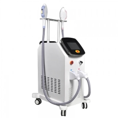 Yumind Dual Handles SR HR 360 Magneto OPT Painless Depilator IPL Laser Skin Rejuvenation Salon Fast Hair Removal