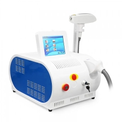 Black Face Doll Nd Yag Laser Acne Freckle Salon Use Laser Beauty Equipment Q Switch Anti-wrinkle Laser Machine