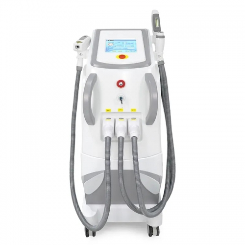 3 in 1 Multi-functional OPT+ND YAG Laser+RF Beauty Hair Removal Tattoo Removal Machine