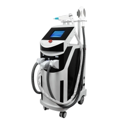 China Factory OPT+RF+Nd Yag Laser Skin Tightening Tattoo Removal Permanent Hair Removal